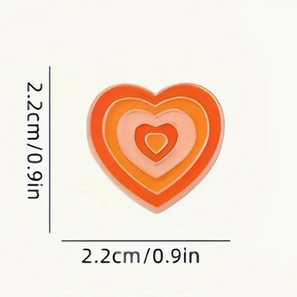 'Gradient Heart' Pin