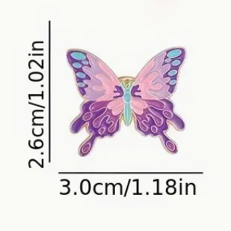 'Butterfly' Pin