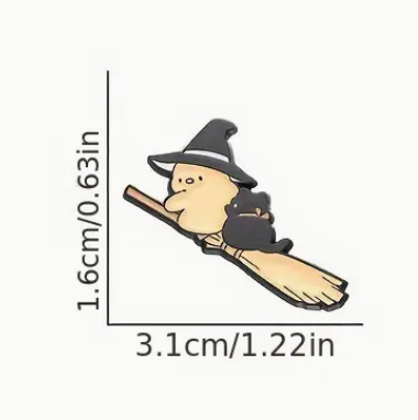 'Broomstick Magical 'Pin