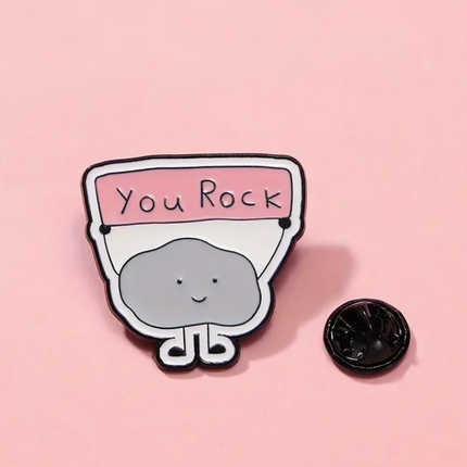 'You Rock' Pin