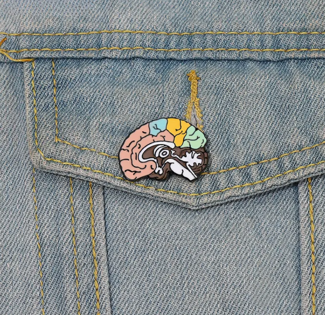 'Brain Anatomy' Pin