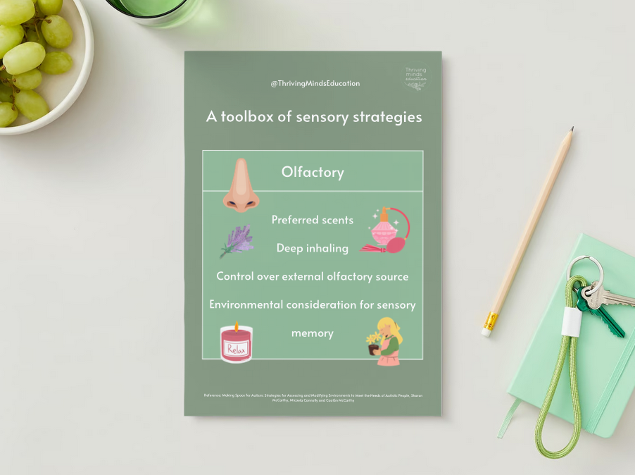 'A toolbox of sensory strategies'- 9 x Digital Posters