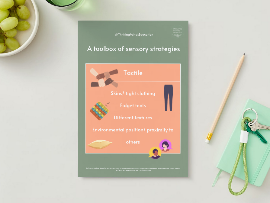 'A toolbox of sensory strategies'- 9 x Digital Posters