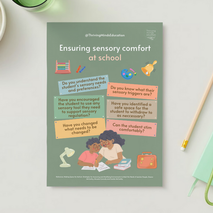 'Ensuring sensory comfort at school'- Digital Poster