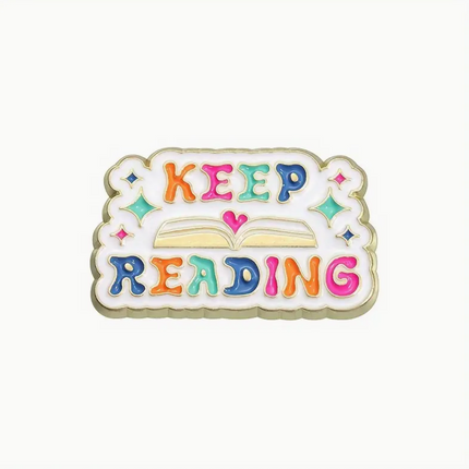 'Keep reading' Pin