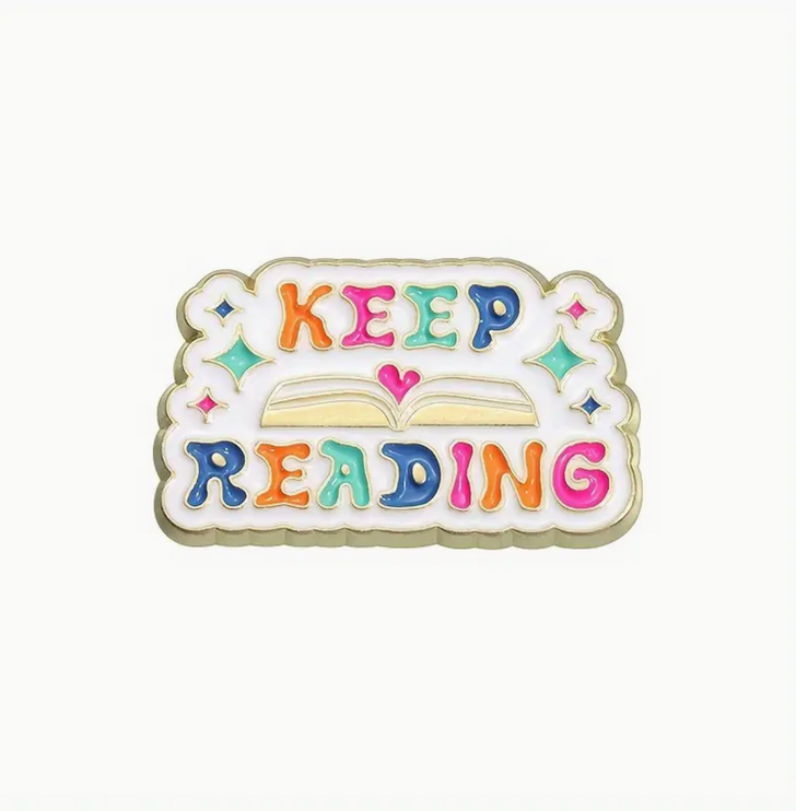 'Keep reading' Pin