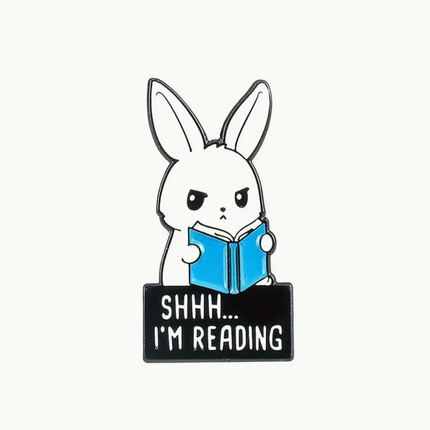 'Shhh... I'm reading' Pin