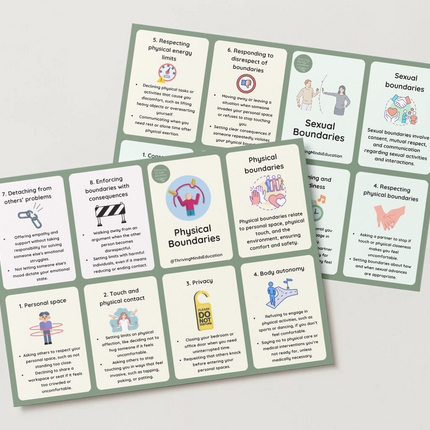 Boundaries Cards- Digital Download