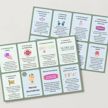 Boundaries Cards- Digital Download