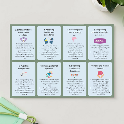 Boundaries Cards- Digital Download