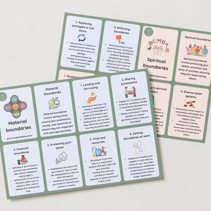 Boundaries Cards- Digital Download