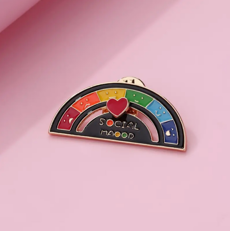 'Social Mood' Movable Pin