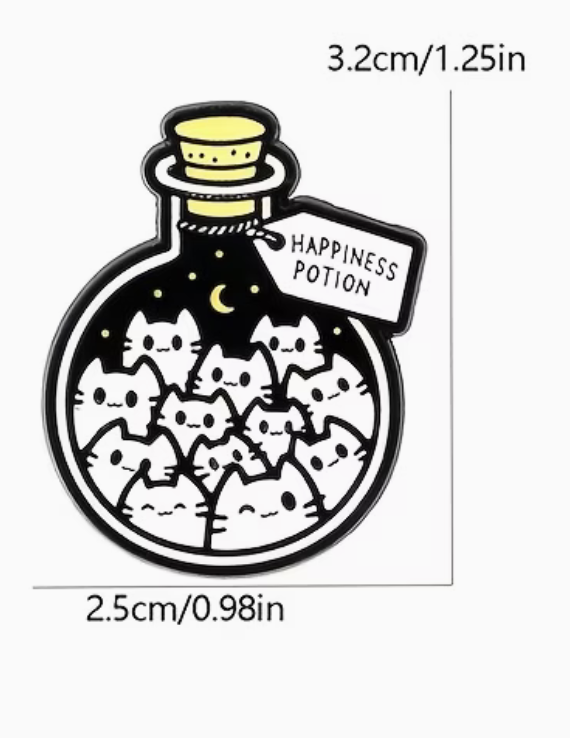 'Happiness potion' enamel Pin