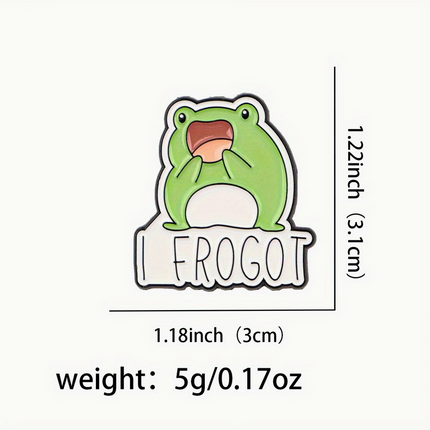 'I frogot' enamel Pin