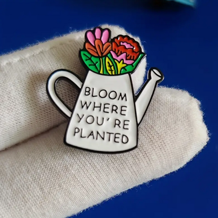 'Bloom Where You're Planted' Pin