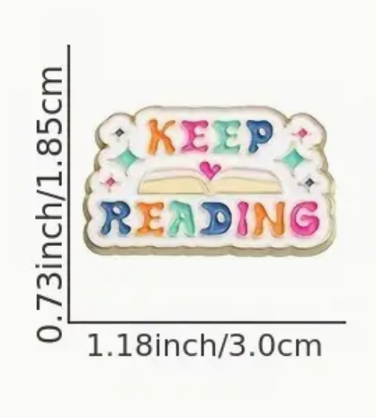 'Keep reading' Pin