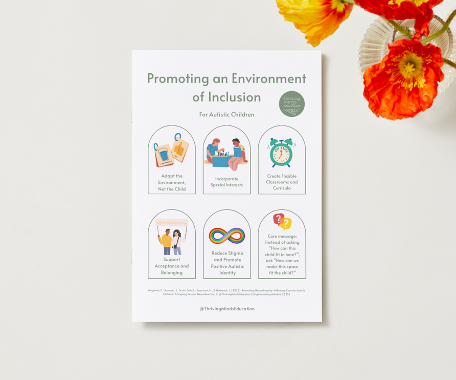 Promoting an Environment of Inclusion Poster and Information Book