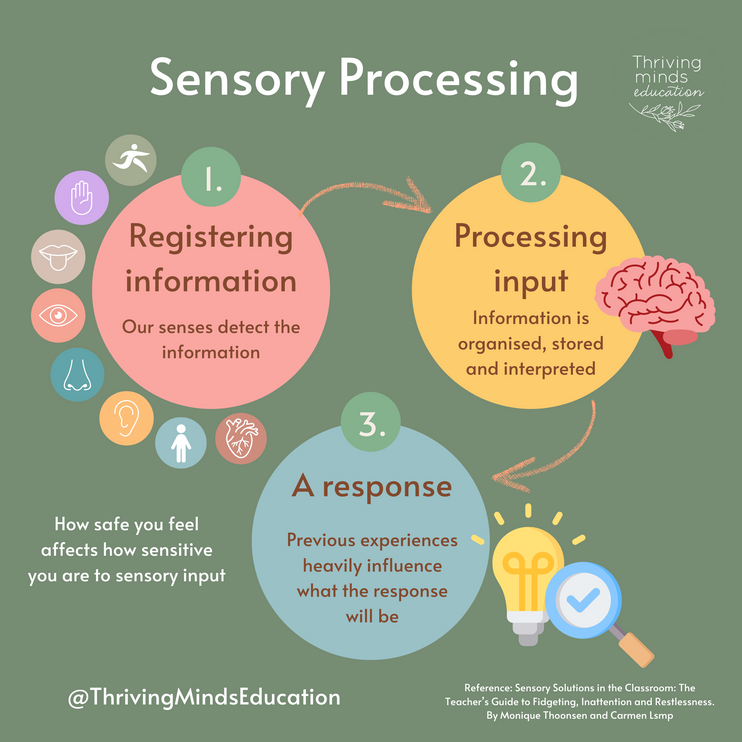 Sensory Processing: Digital Download Poster