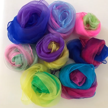 Pack of 8 Ombre Scarves