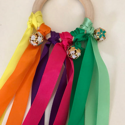 Ribbon Shaker with Colourful Bells