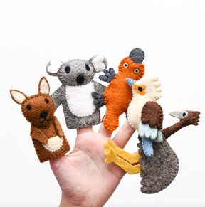 Australian Animals- Finger Puppet Set