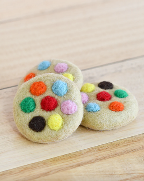Felt Soft M&M Colourful Cookie