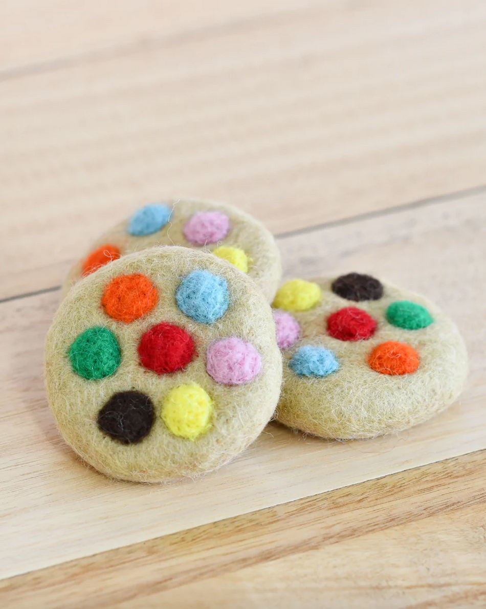Felt Soft M&M Colourful Cookie