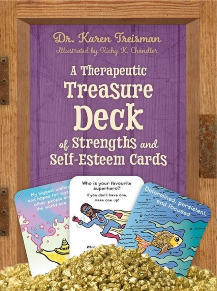 A Therapeutic Treasure Deck of Strengths and Self-Esteem Cards