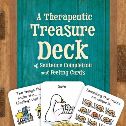 Therapeutic Treasure Deck of Sentence Completion and Feelings Cards