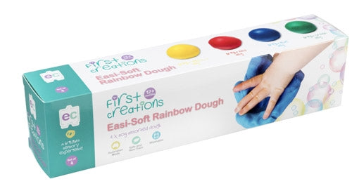 Dough Easy-Soft First Creations Rainbow Set 4