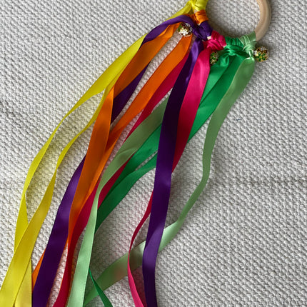 Ribbon Shaker with Colourful Bells