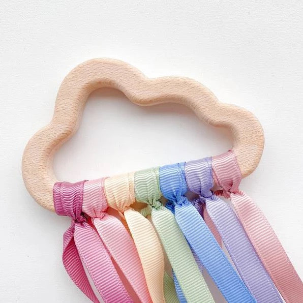 Pastel Cloud Ribbon Shaker