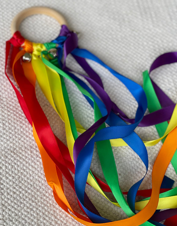 Rainbow Ribbon Shaker