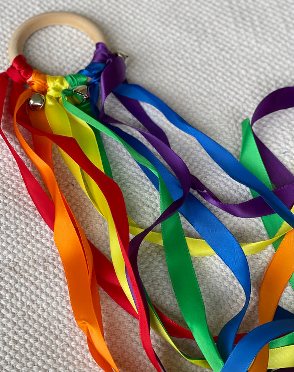 Rainbow Ribbon Shaker