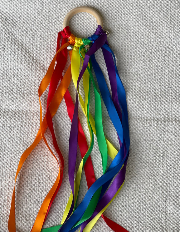 Rainbow Ribbon Shaker