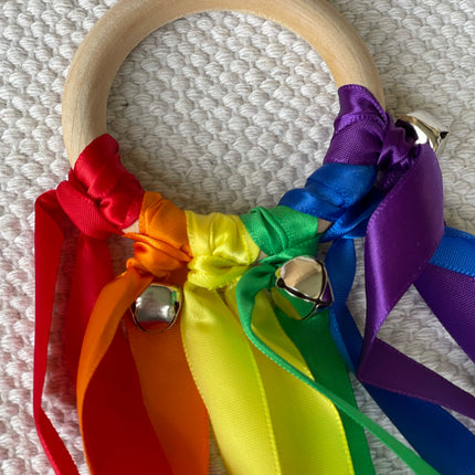 Rainbow Ribbon Shaker