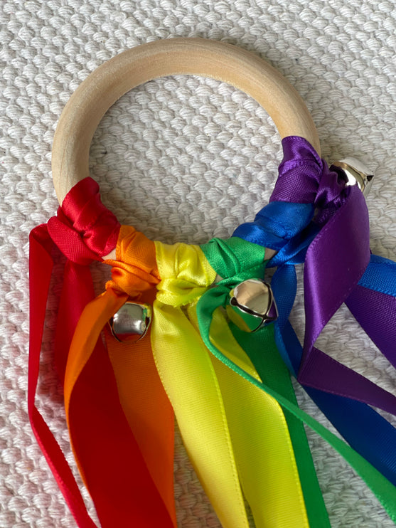 Rainbow Ribbon Shaker